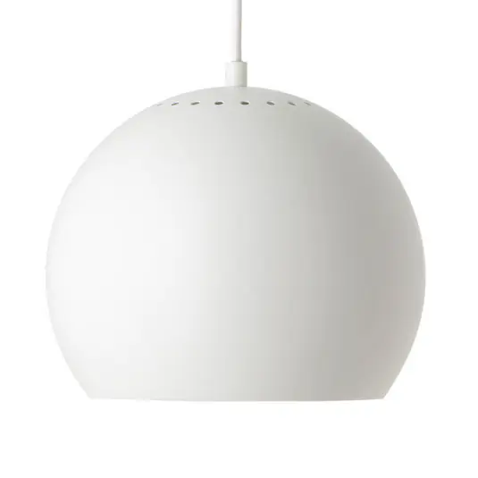 Szuper akció FRANDSEN lógó lámpa, Ø 25 cm, matt fehér