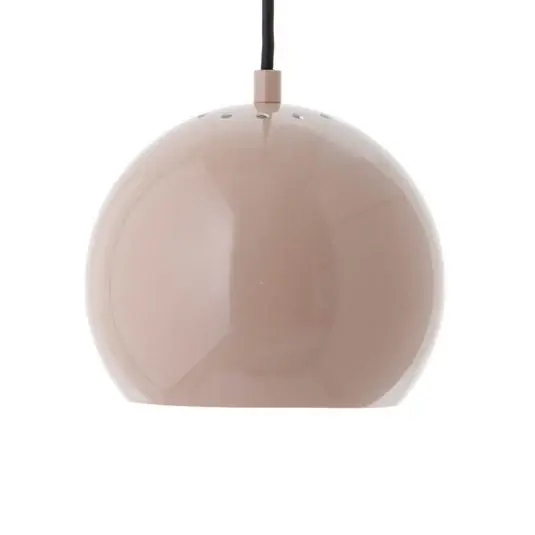 Legkelendőbb FRANDSEN függesztéklámpa Ball, nude, Ø 18 cm