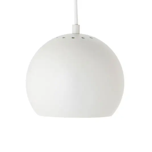 FRANDSEN függőlámpa Ball, matt fehér, Ø 18 cm Azonnali szállítás