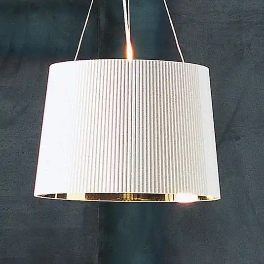 Kartell Gé LED függő lámpa, fehér/arany Olcsó