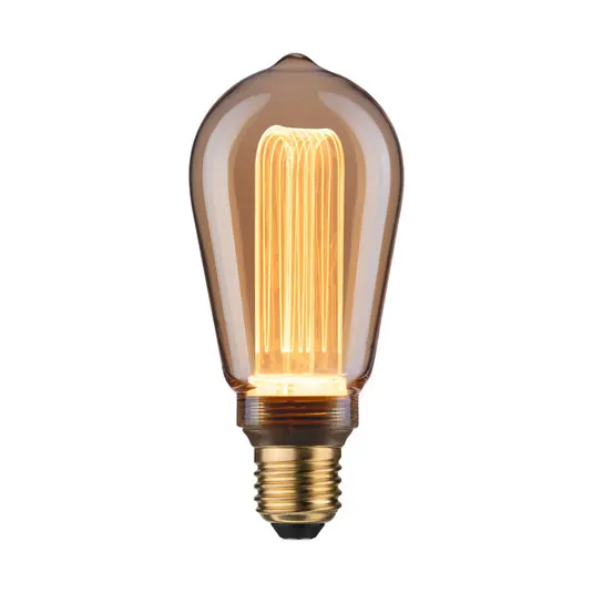 Vásárlói kedvenc Paulmann LED lámpa E27 3,5 W Arc 1,800K ST64 arany