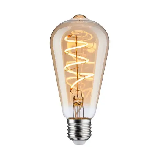 Árengedmény Paulmann LED lámpa E27 5W ST64 1,800K arany dimmelhető