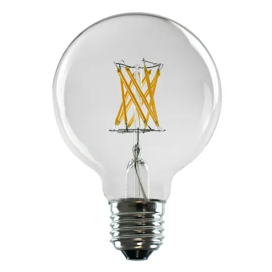 Bestseller SEGULA LED gömb G80 E27 6,5W 2,700K dimmelhető világos
