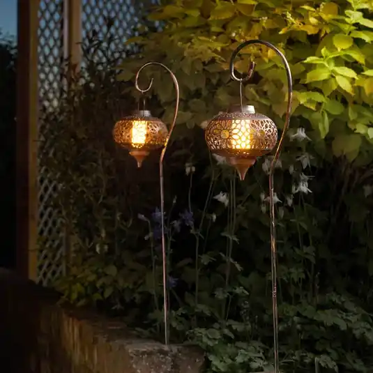 Ne maradj le LED földi tüskés lámpa Osman, 2 db-os készlet, IP44