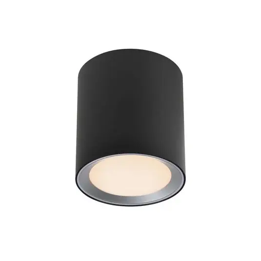 LED mennyezeti spot Landon Smart, fekete, magasság 14 cm Kiárusítás