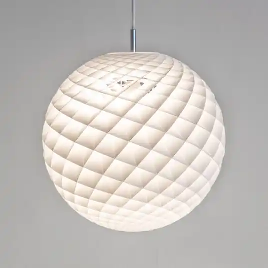 Louis Poulsen Patera függő lámpa, matt fehér, 90 cm Szuper ajánlat