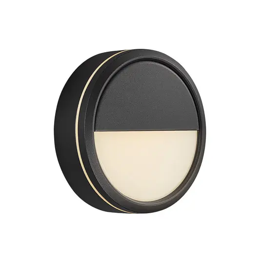 Ava Smart LED kültéri falilámpa, fekete Végkiárusítás
