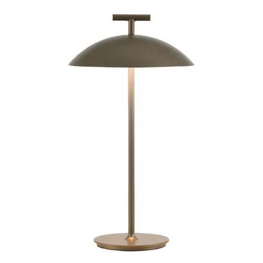 Kiárusítás Kartell Mini Geen-A LED asztali lámpa 2700K bronz