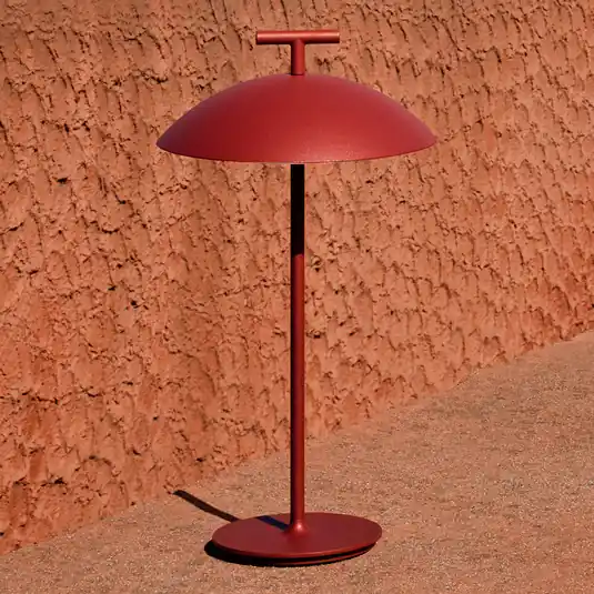 Kartell Mini Geen-A LED asztali lámpa 2700K piros Árcsökkenés