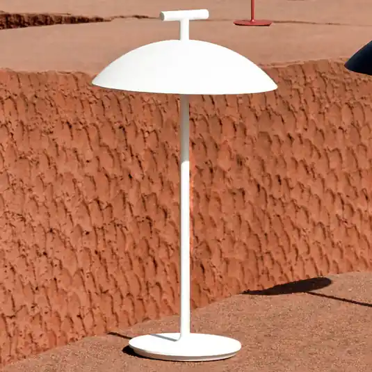 Népszerű Kartell Mini Geen-A LED asztali lámpa mobil fehér