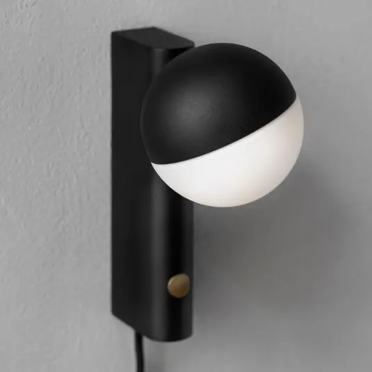 Northern Balancer mini LED fali lámpa, fekete Népszerű