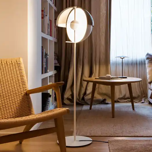 MARSET Theia P LED álló lámpa 116,4 cm magas fehér Vedd meg online
