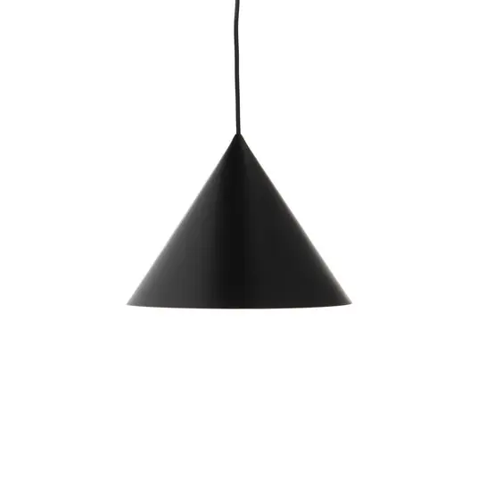 Árcsökkenés FRANDSEN Benjamin függőlámpa, Ø 30 cm, fekete