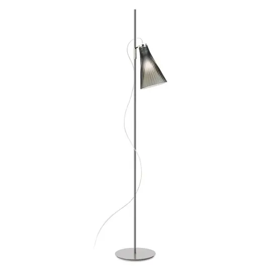Expressz szállítás Kartell K-Lux állólámpa, 1-lámpás, szürke/füstszínű
