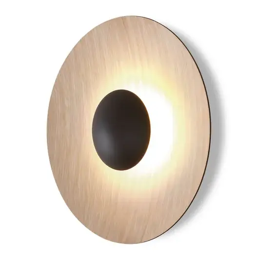 Azonnal elérhető MARSET Ginger 32C LED fali lámpa Ø32cm tölgy/tölgy