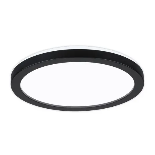 Akciós ár Paulmann Atria Shine Panel on/off fekete 840 Ø19cm