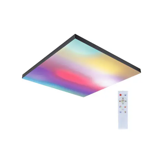 Paulmann Velora Rainbow panel 60x60cm fekete RGBW Végkiárusítás