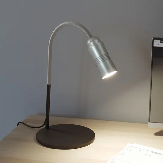 Biztonságos vásárlás Neo! Table LED asztali lámpa dimm alumínium/ezüst