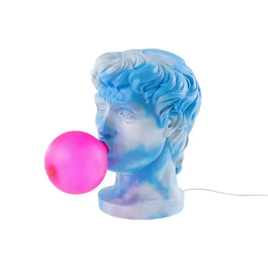 LED deko asztali lámpa Wonder Cloud fehér/kék/pink Újdonság