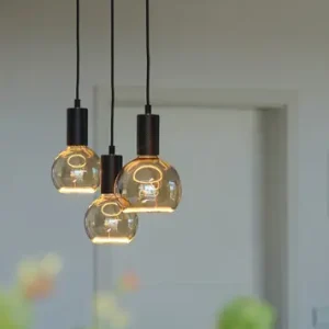 Segula Madox 3X Wave lógó világítás, fekete, acél, E27 Gyors szállítás