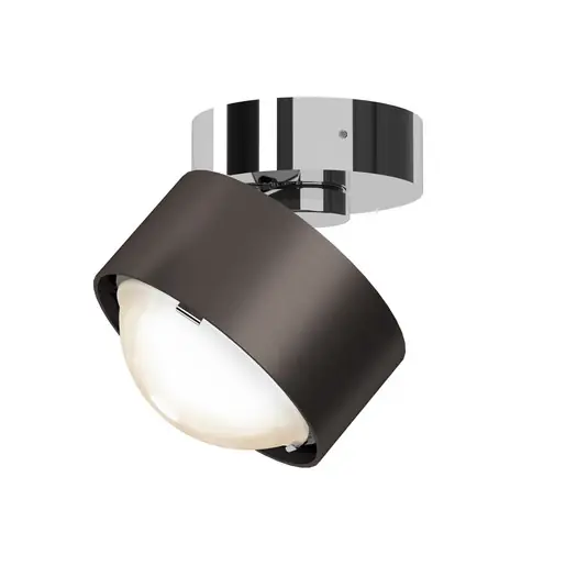 Puk! 80 Move LED spot matt lencse barna/króm Gyors kiszállítás