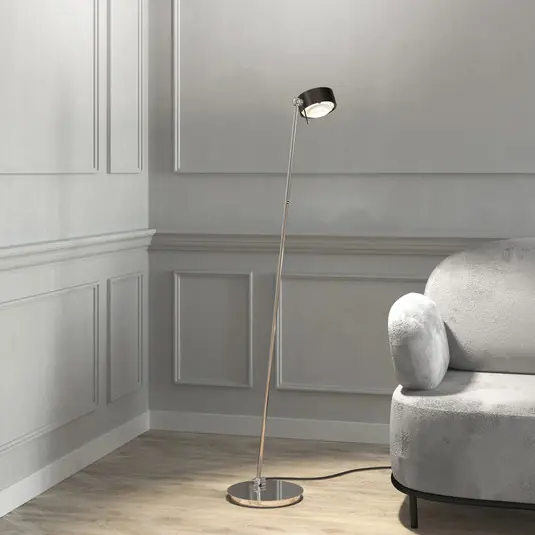 Expressz kézbesítés Puk! 120 Floor LED átlátszó/matt, barna/króm
