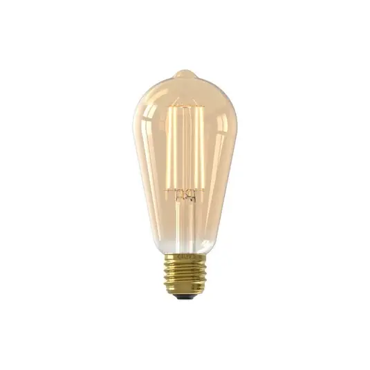 Kedvezményes ár Calex E27 ST64 LED 3,5 W filament arany 821 dimm