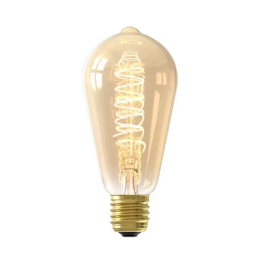 Calex E27 ST64 3,8 W LED filament flex 821 arany Csak ma