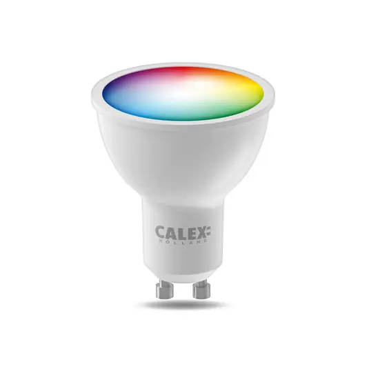 Azonnal elérhető Calex Smart LED reflektor GU10 4,9W CCT RGB