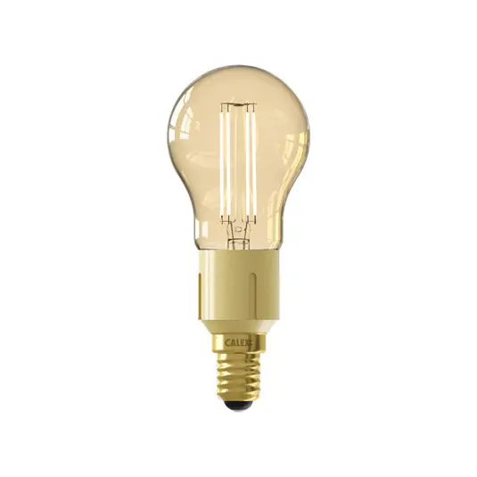 Prémium Calex Smart E14 4,9W LED filament arany 1800-3000K