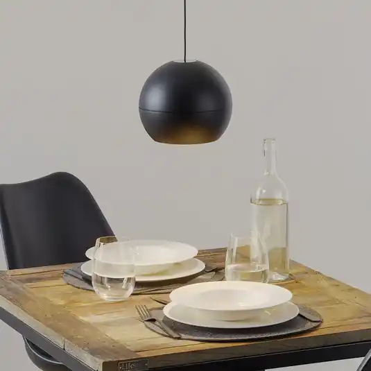 BEGA Studio Line függő DALI, fekete/alu Ø 19 cm Szuper ajánlat