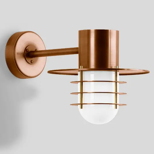 BEGA 31171K3 LED kültéri fali lámpa réz/opál üveg Rendeld meg most