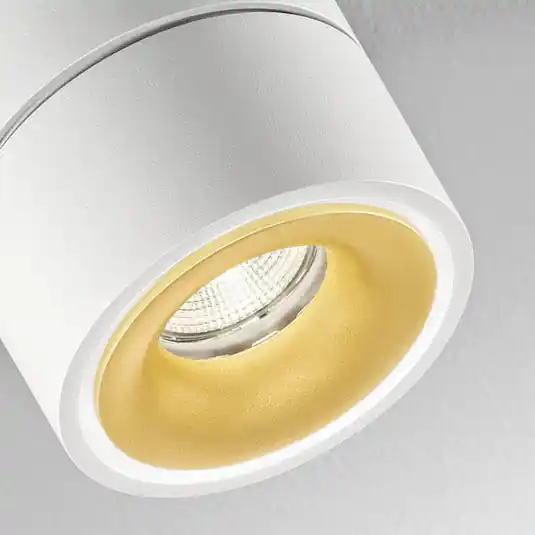 Azonnali szállítás Egger DLS LED mennyezeti spot Clippo S Duo, 2-lámpás, fehér-arany