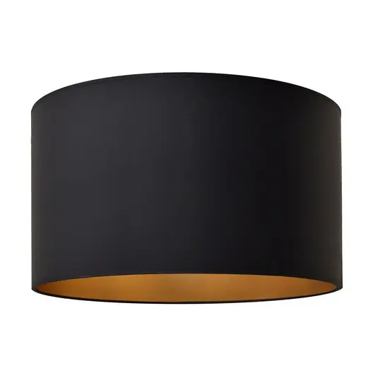 Gyors szállítás Lámpabúra Alba, Ø 45 cm, E27, fekete/arany