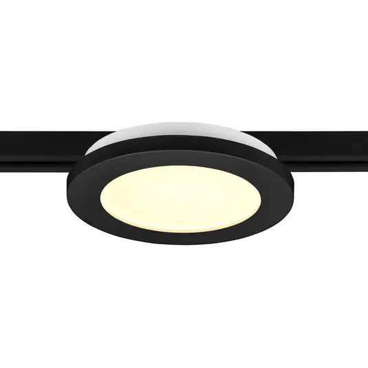 Camillus LED sínlámpa DUOline-hoz, fekete, Ø 17 cm Outlet