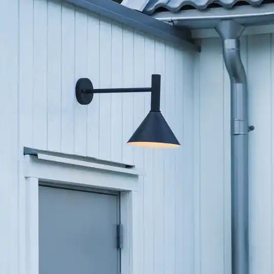 Biztonságos fizetés PR Home Tripp külső fali világítás fekete