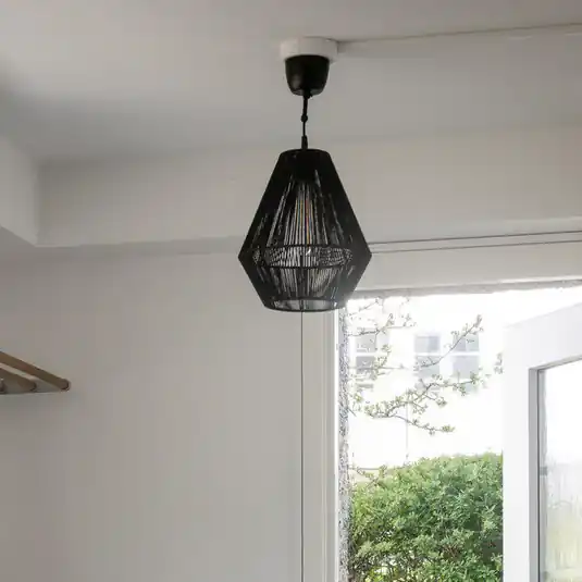 PR Home Rio függő világítás Ø 28 cm fekete Expressz kézbesítés