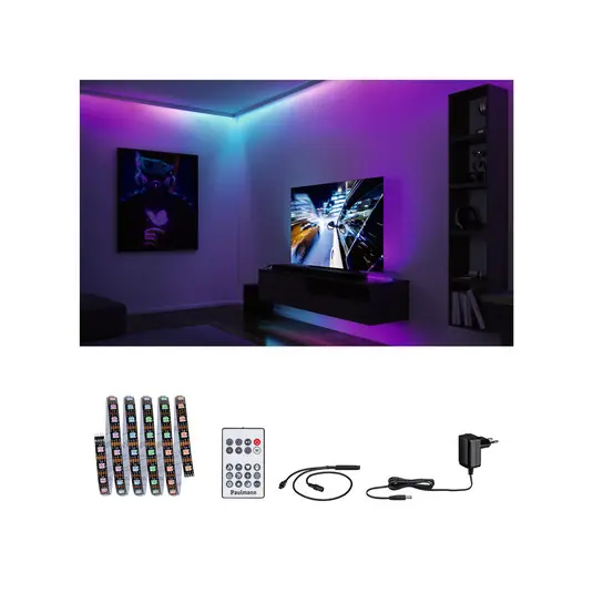 Paulmann EntertainLED LED szalag, RGB, szett, 1.5m Szezonális akció