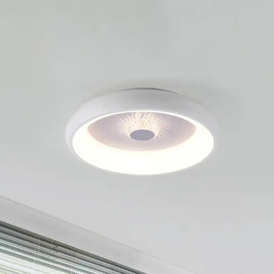 Vertigo LED mennyezeti lámpa, CCT, Ø 46,5 cm, fehér Szuper ajánlat