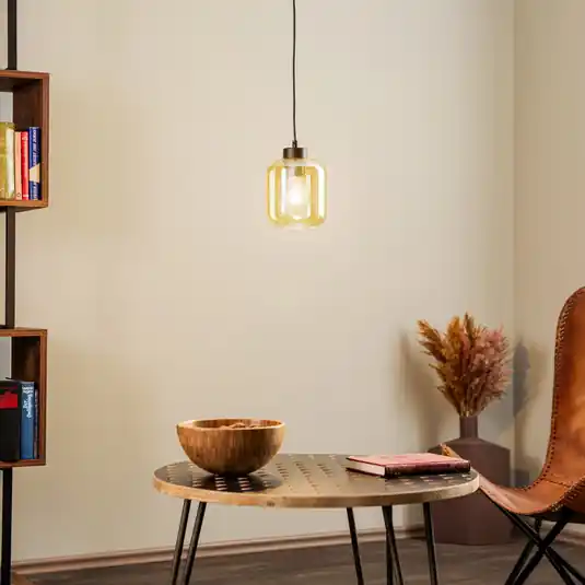 Sombra lógó világítás, borostyán, 1 izzó Legjobb ár
