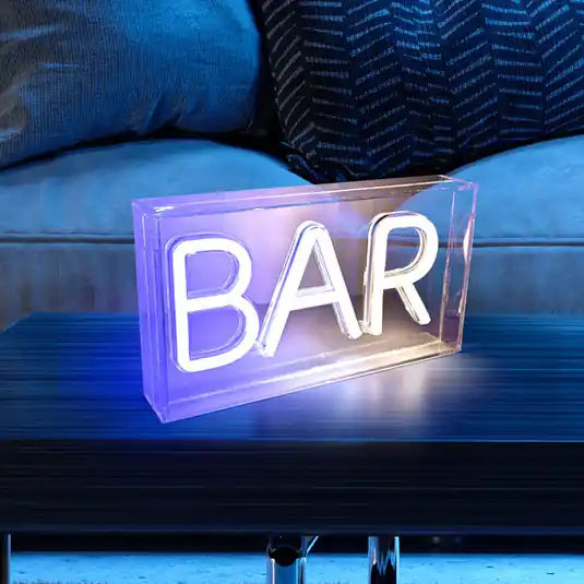 Végkiárusítás LED asztali világítás Neon Bar, USB
