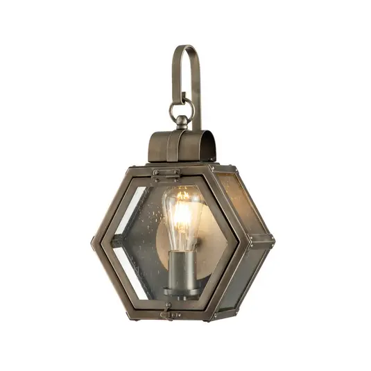 Kültéri fali lámpa Heath szélesség 26,7 cm bronz Kiárusítás