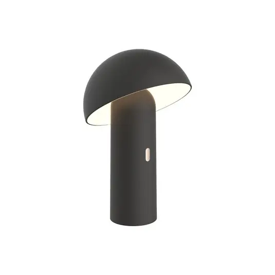 Bestseller Aluminor Capsule LED asztali lámpa, mobil, fekete