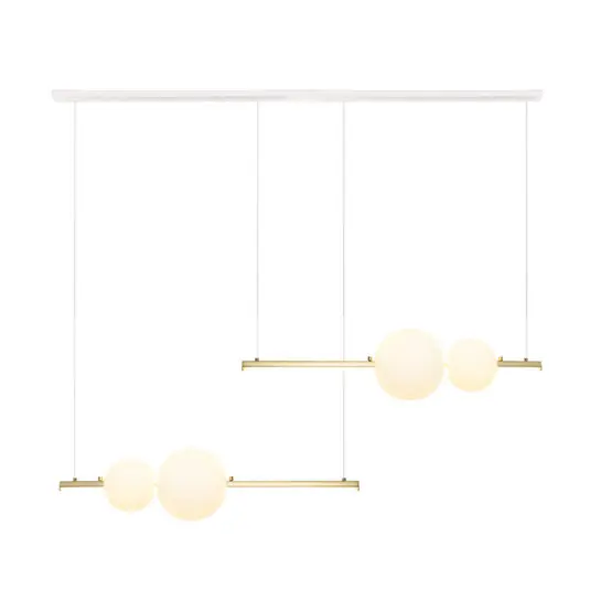 LED lógó világítás 22235 hossz 105cm arany/fehér/opál Csak ma