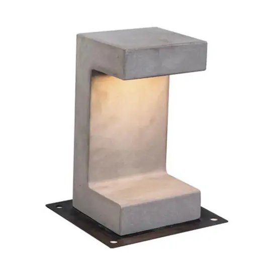 Szuper ajánlat LED talapzati világítás E191, beton, 30 cm magas