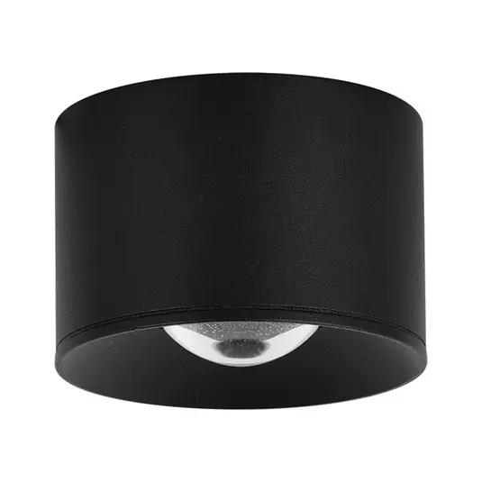 Újdonság LED kültéri mennyezeti spotlámpa S131, Ø 8 cm, homokfekete