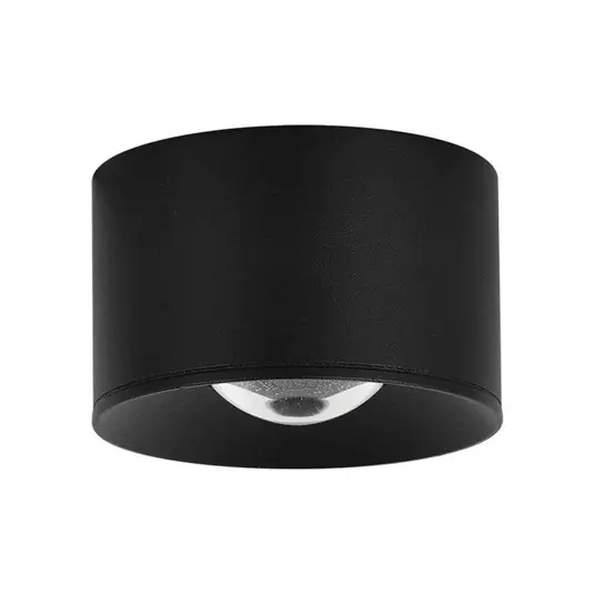 Azonnal elérhető LED kültéri mennyezeti spotlámpa S133 Ø 6,5 cm, homokfekete