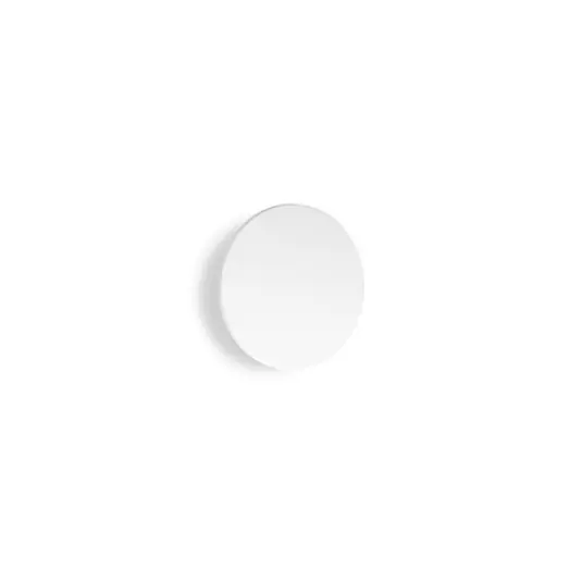 Különleges ajánlat Ideal Lux LED kültéri fali lámpa Punto, fehér, Ø 18 cm, fém