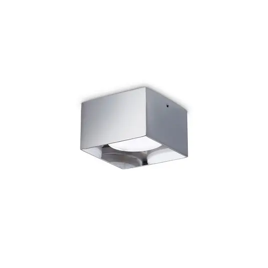 Ideal Lux ledlámpa Spike Square, króm színű, alumínium, 10x10 cm Végkiárusítás