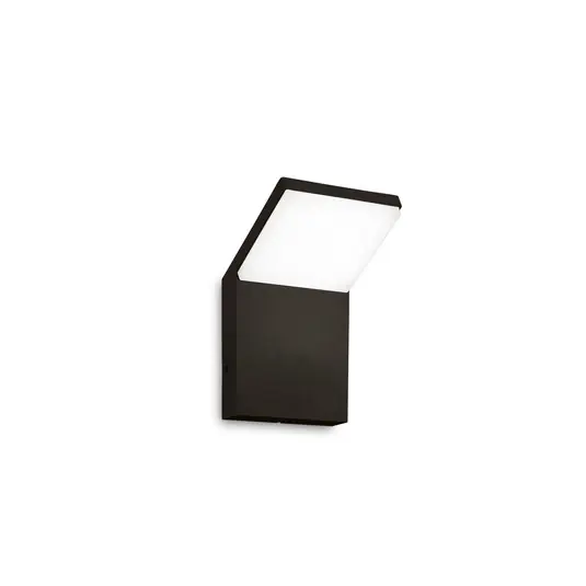 Alacsony ár Ideal Lux Style LED kültéri fali lámpa, fekete, alumínium, 3000 K
